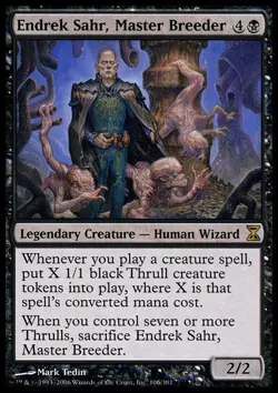 Endrek Sahr, Master Breeder NM, English MTG Time Spiral - Image 1