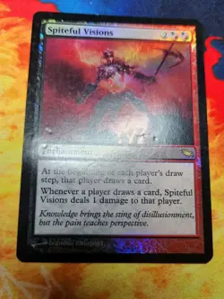 Spiteful Visions - Shadowmoor (SHM) - Foil - HP - Image 1