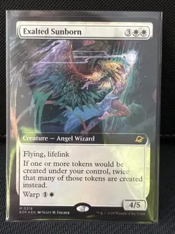 Exalted Sunborn (Extended Art) Edge of Eternities Foil - Image 1