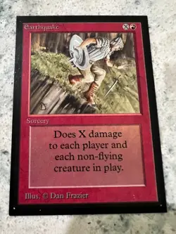 Earthquake - Collectors Edition International - CE - MTG - Magic: The Gathering - Image 1