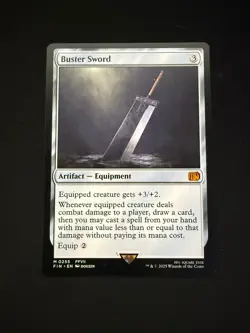 Magic the Gathering: Buster Sword Final Fantasy Regular - Image 1