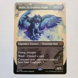Magic the Gathering - Maha, Its Feathers Night (Showcase) - Bloomburrow - NM - Image 1