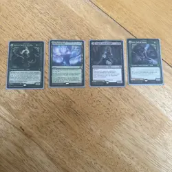 Magic the Gathering God rares as seen NM *COMMANDER* ft 1x foil World Tree - Image 1