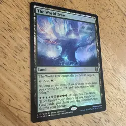 Magic the Gathering God rares as seen NM *COMMANDER* ft 1x foil World Tree - Image 3