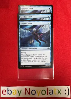 3x NM MTG Spyglass Siren - The Lost Caverns of Ixalan - Image 1