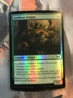 MTG Insidious Fungus FOIL Duskmourn House Horror DSK 0186 NM - Image 1