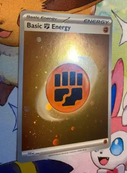 🔥 HD Variant 151 Holo Energy 🔥 Swirl Fighting Energy SVE 006 SV 151 Pokemon - Image 3