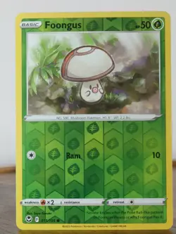 Foongus - Silver Tempest - singles - 011/195 - Pokemon TCG - Reverse holo - C - Image 2