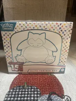 Pokemon TCG Scarlet & Violet 151 Elite Trainer Box Sealed / Tear In Seam. New 820650853159 - Image 1
