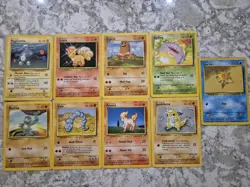 9x WOTC Vintage Pokemon Bundle | Pokemon TCG Base Set - Image 1