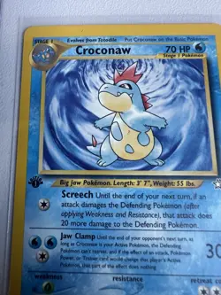 Croconaw 1st Edition Neo Genesis 31/111 Uncommon WOTC Vintage Pokemon - Image 2