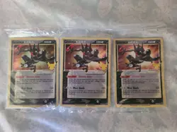Pokemon TCG Greninja Gold Star SWSH144 Celebrations Black Star Promo Sealed X3 - Image 1