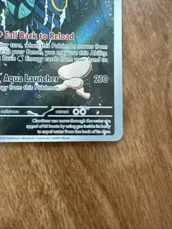 Clawitzer Illustration Rare 141/132 Mega Evolution Pokemon TCG - Image 4