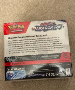 Pokemon Scarlet & Violet - Paradox Rift Booster Box 36 Packs Damaged Corner - Image 2