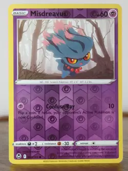 Misdreavus - Silver Tempest - singles - 063/195 - Pokemon TCG - Reverse holo - Image 1