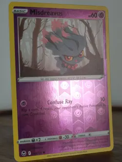 Misdreavus - Silver Tempest - singles - 063/195 - Pokemon TCG - Reverse holo - Image 4