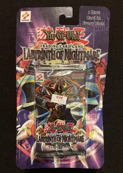 YU-GI-OH! LABYRINTH OF NIGHTMARE Booster Blister Pack English Ed. Konami 1996 🔥 - Image 1