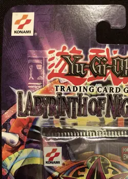 YU-GI-OH! LABYRINTH OF NIGHTMARE Booster Blister Pack English Ed. Konami 1996 🔥 - Image 2