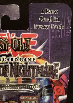 YU-GI-OH! LABYRINTH OF NIGHTMARE Booster Blister Pack English Ed. Konami 1996 🔥 - Image 3