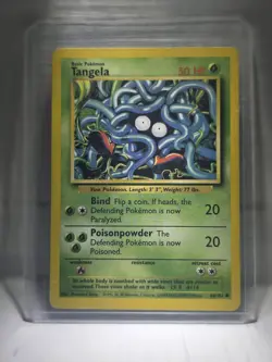 Pokemon Tangela Card 66/102 Vintage 1995-96-98 Excellent Condition - Image 1