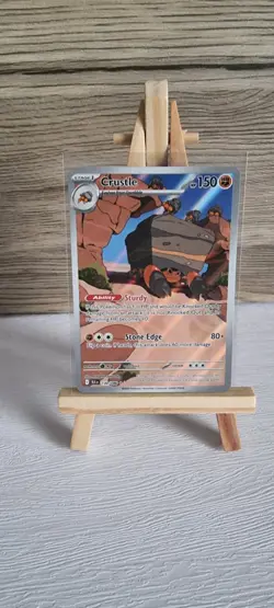 Pokemon TCG S&V Black Bolt: Crustle 130/086 Pokemon Card - Image 1