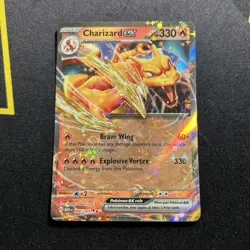 Charizard ex 006/165 NM -Ultra Rare Pokemon Card- Scarlet And Violet 151 (7s) - Image 1