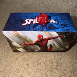 MTG Marvel's Spider-Man Red Die Dice (D20) with card box - Image 1