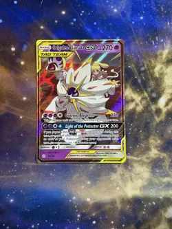 Pokemon TCG Solgaleo & Lunala Tag Team GX Cosmic Eclipse Card 75/236 - Image 1