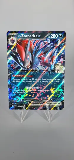 Pokemon Card Ns Zoroark Ex 098/159 Ultra Rare Scarlet Violet Journey Together - Image 1