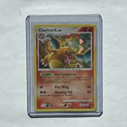 Pokemon TCG Charizard Arceus Holo Card 1/99 Cracked Ice DMG Condition - Image 1
