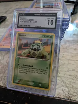 CGC 10 GEM MINT Cacnea POP Series 2 13/17 Pokemon Card 2005 - Image 1