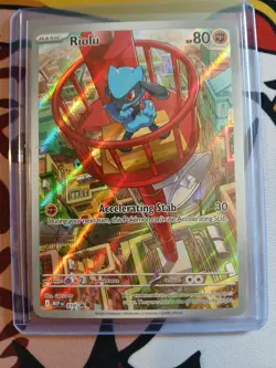 Pokemon Mega Evolutions Card Lot Featuring Mega Lucario Ex 160/132 & Riolu Primo - Image 4