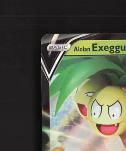 Alolan Exeggutor V SWSH225 Sword & Shield Black Star Promo Holo Pokemon Card NM - Image 3