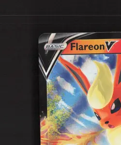 Flareon V SWSH149 Sword & Shield Black Star Promo Holo Pokemon Card NM - Image 3