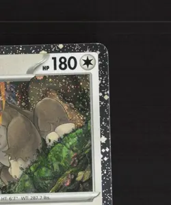 Slaking 162/193 Paldea Evolved Cosmos Holo Rare SWIRL Pokemon Card NM - Image 4