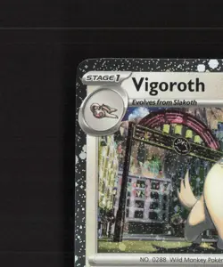 Vigoroth 161/193 Paldea Evolved Cosmos Holo Rare Pokemon Card NM - Image 3