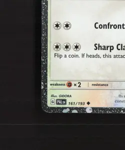 Vigoroth 161/193 Paldea Evolved Cosmos Holo Rare Pokemon Card NM - Image 5