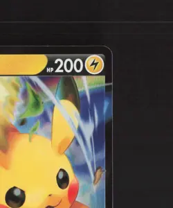 Pikachu V SWSH285 Sword & Shield Black Star Promo Holo Pokemon Card NM - Image 4