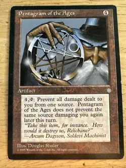 Pentagram of the Ages [Ice Age] Magic MTG - Image 1
