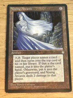 Vexing Arcanix [Ice Age] Magic MTG - Image 1
