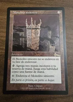 Grim Monolith - Urza's Legacy (Spanish) - MTG - NM - Image 1