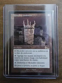 Grim Monolith - Urza's Legacy (Spanish) - MTG - NM - Image 3