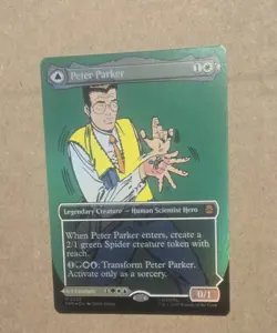 MTG - Peter Parker - 0232 - Borderless - Marvel's Spider-Man - Image 1