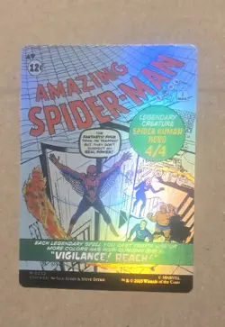 MTG - Peter Parker - 0232 - Borderless - Marvel's Spider-Man - Image 2