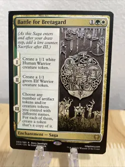 MTG Battle for Bretagard Regular #203/285 Kaldheim Rare KHM NM/M - Image 1