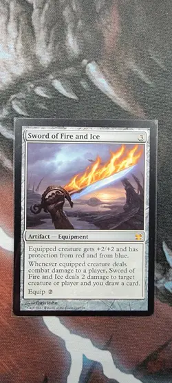 Sword of Fire and Ice - Modern Masters - NM - MtG - Image 1