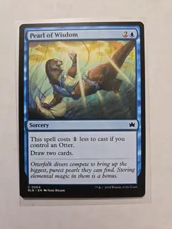 Pearl of Wisdom - Bloomburrow - LP - MTG Magic - Common - Sorcery - Image 1
