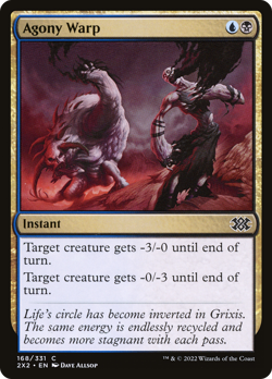 Agony Warp (REGULAR) x1 - MTG Double Masters 2022 2X2 #168 - Image 1