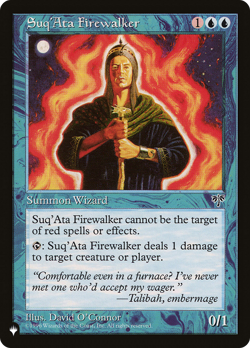 Suq'Ata Firewalker (REGULAR) x1 - MTG The List PLST #MIR-94 - Image 1
