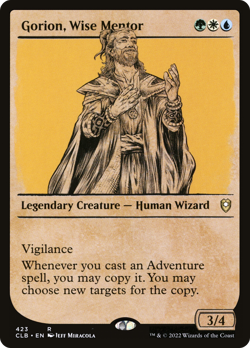 Gorion, Wise Mentor (REGULAR) x1 - MTG CLB #423 - Image 1